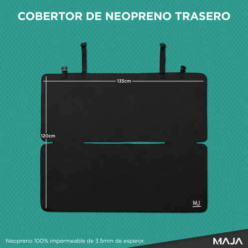 COBERTOR DE NEOPRENO TRASERO